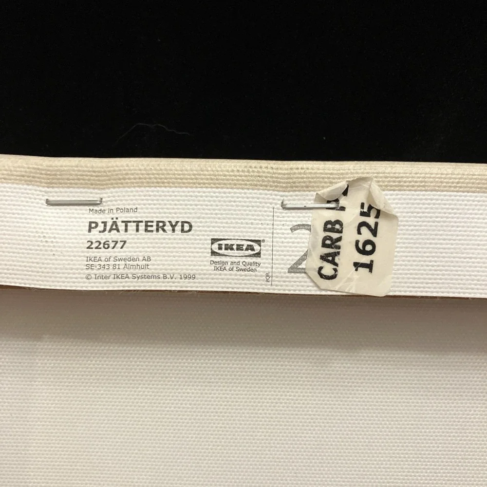 IKEA Pjatteryd Airport Travel Luggage Tag Wall Canvas Art 9.75x9.75 22426